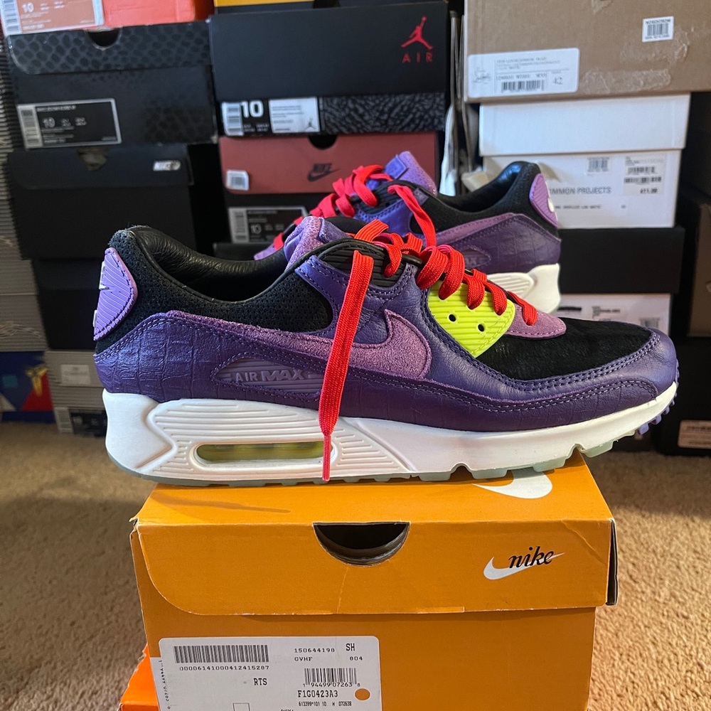 Nike Air Max 90 premium “Exotic Animal” sz 10.5